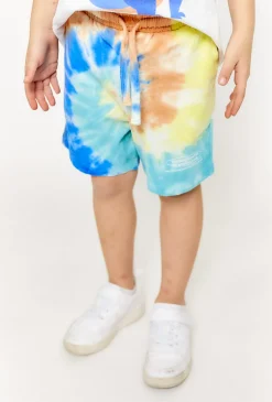 Bawełniane szorty tie-dye