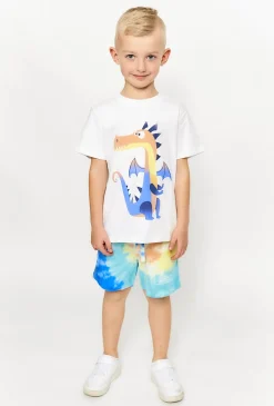 Bawełniane szorty tie-dye