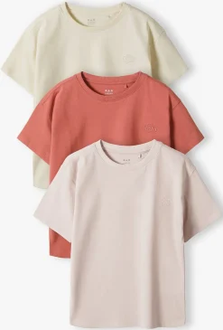 Bawełniane t-shirt dziewczęce 3pak - Limited Edition