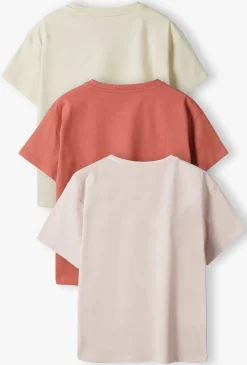 Bawełniane t-shirt dziewczęce 3pak - Limited Edition