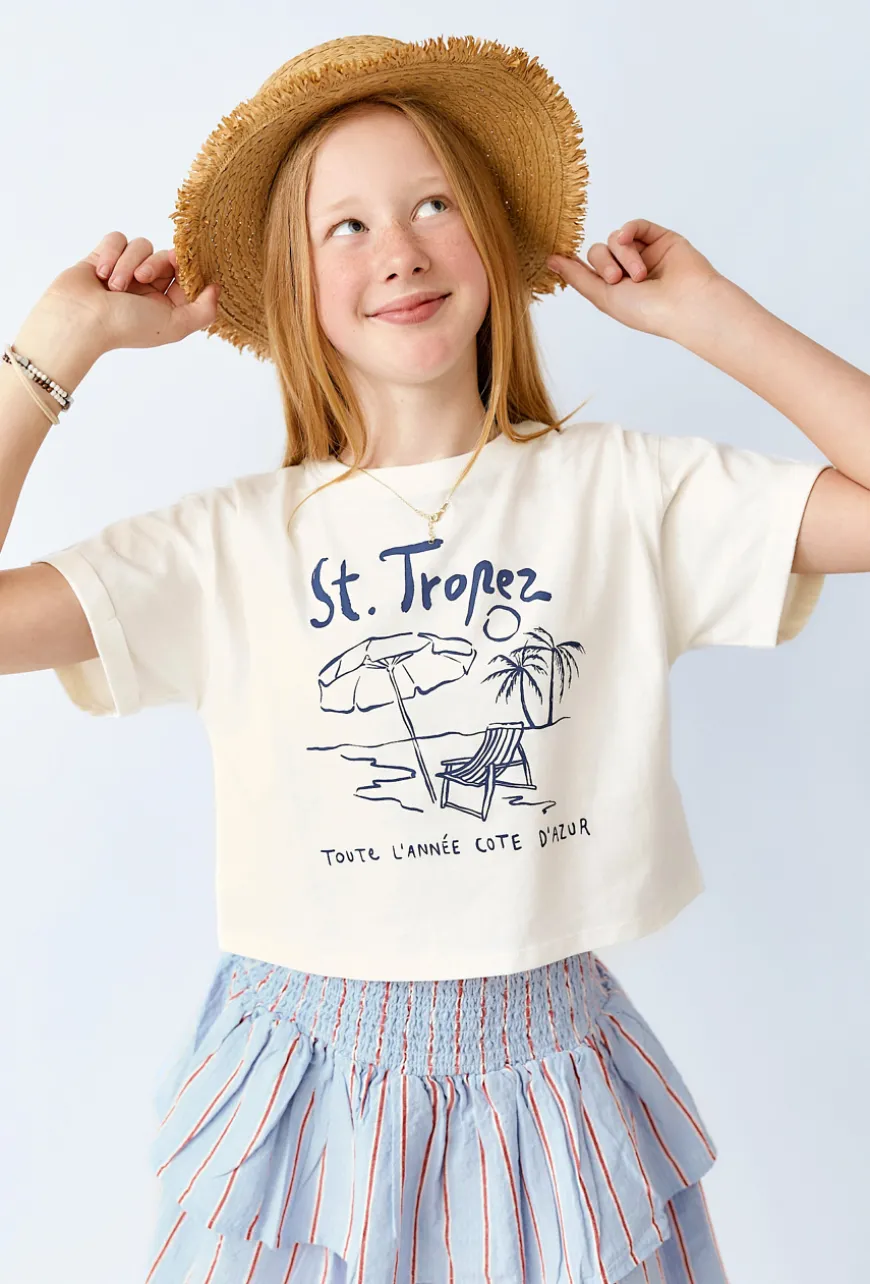 Bawełniany crop top
