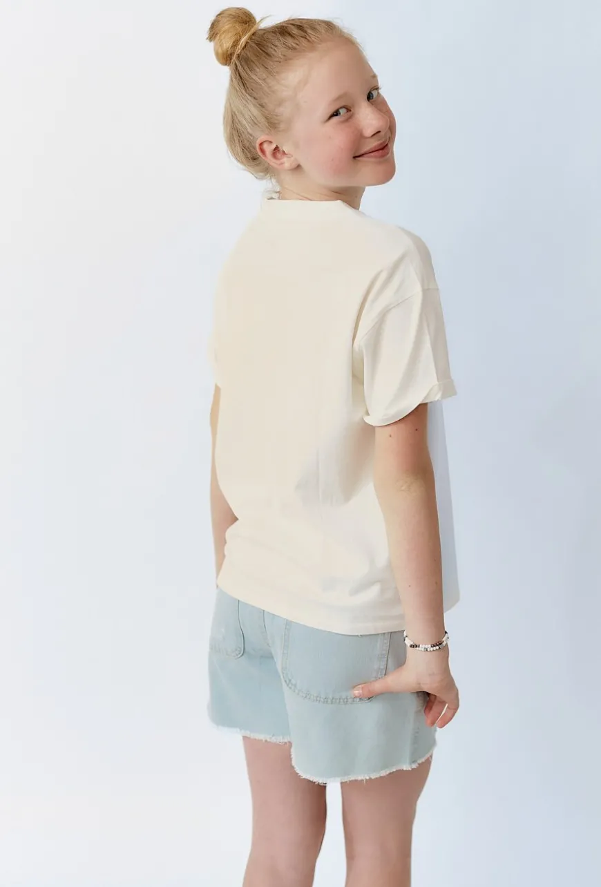 Bawełniany t-shirt z nadrukiem homara