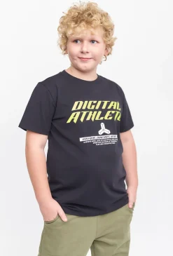 Bawełniany t-shirt z nadrukiem