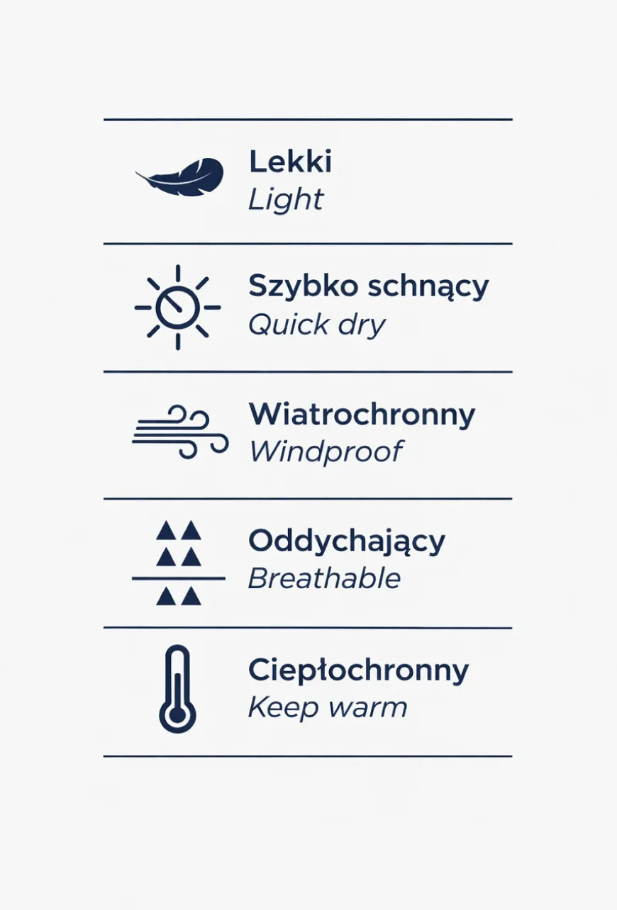 Bezrękawnik pikowany dla chłopca