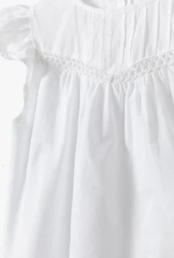 Biała elegancka bluzka dla dziewczynki - Max&Mia