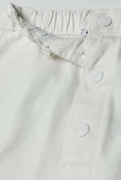 Biała jeansowa spódnica dla dziewczynki - Limited Edition