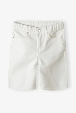 Białe jeansowe spodenki na lato - Limited Edition