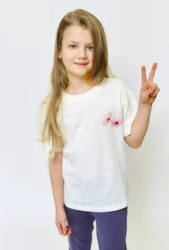 Biały t-shirt- fason pudełkowy