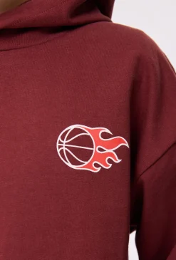 Bluza chłopięca kangurka z kapturem
