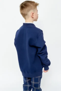 Bluza chłopięca zapinana na napy