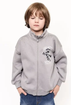Bluza chłopięca ze stójką