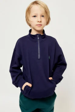 Bluza chłopięca ze stójką