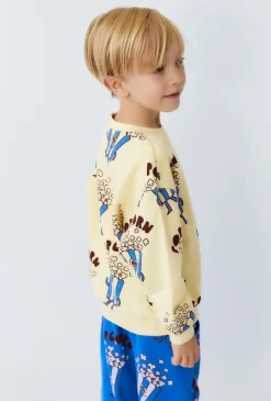Bluza chłopięca z nadrukiem popcornu - Limited Edition
