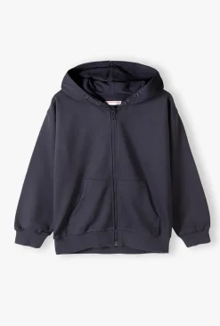 Bluza dresowa chłopięca z kapturem – rozpinana bluza