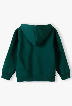 Bluza dresowa dla dziewczynki zielona - Academy - 5.10.15.