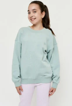 Bluza dresowa dla dziewczynki - zielona - Limited Edition