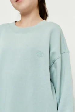 Bluza dresowa dla dziewczynki - zielona - Limited Edition