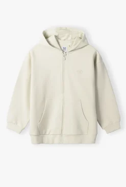 Bluza dresowa dziewczęca z kapturem