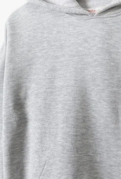 Bluza dresowa z kapturem nierozpinana - basic - Limited Edition