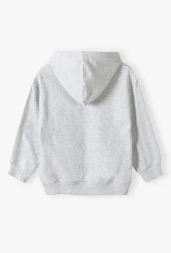Bluza dresowa z kapturem nierozpinana - basic - Limited Edition