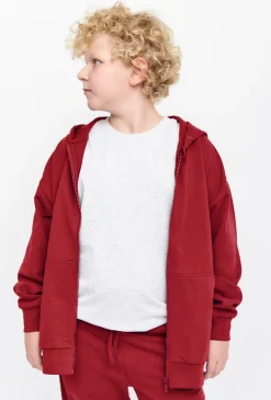 Bluza dresowa z kieszeniami i kapturem