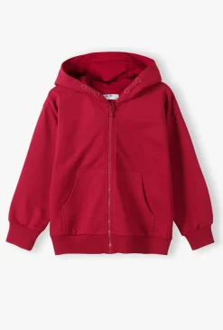 Bluza dresowa z kieszeniami i kapturem