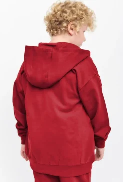 Bluza dresowa z kieszeniami i kapturem