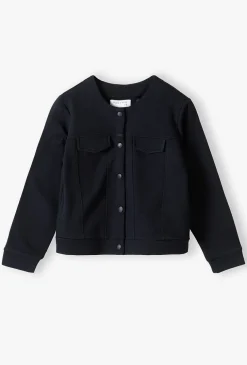 Bluza dzianinowa - granatowa - Max&Mia