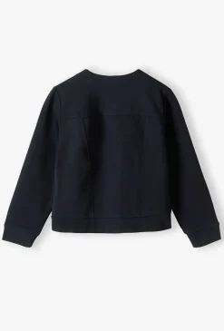 Bluza dzianinowa - granatowa - Max&Mia