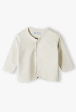 Bluza niemowlęca bez kaptura - ecru - 5.10.15.