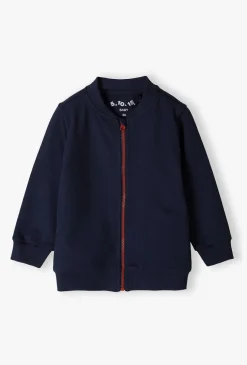 Bluza niemowlęca dla chłopca ze stójką