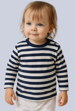 Bluza niemowlęca w paski