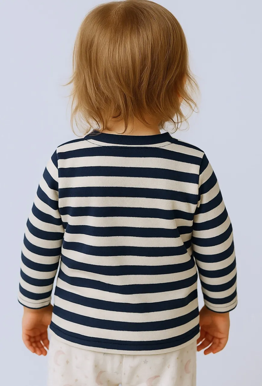Bluza niemowlęca w paski