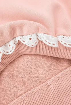 Bluza niemowlęca z koronką „I Love You”