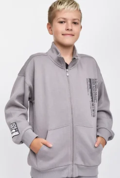 Bluza rozpinana na stójce
