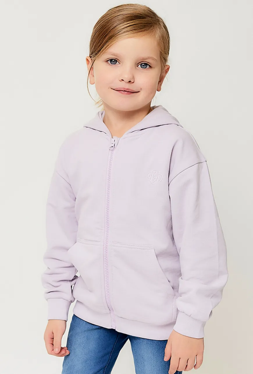 Bluza rozpinana z kapturem