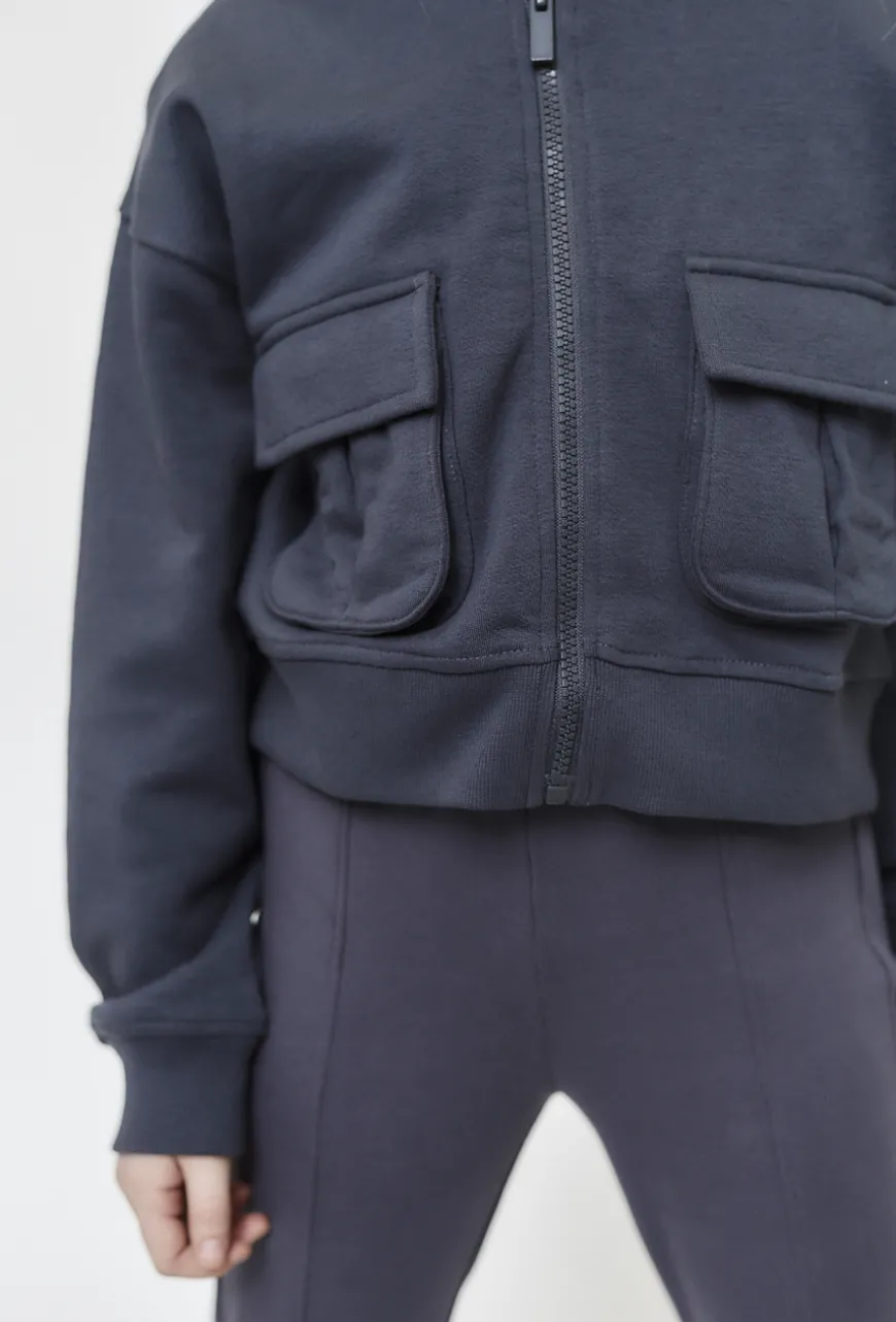 Bluza rozpinana z kapturem