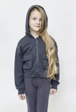 Bluza rozpinana z kapturem
