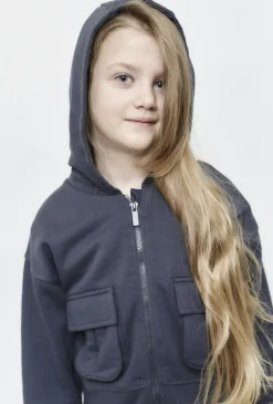 Bluza rozpinana z kapturem