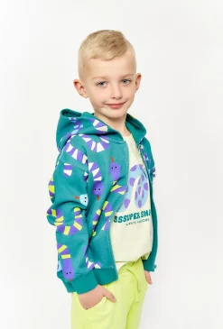 Bluza rozpinana z kapturem