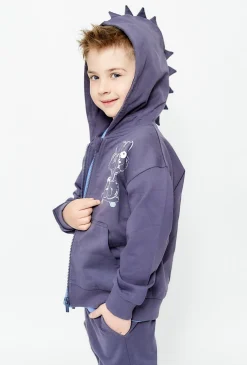 Bluza rozpinana z kapturem