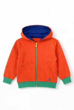 Bluza rozpinana z kapturem chłopięca