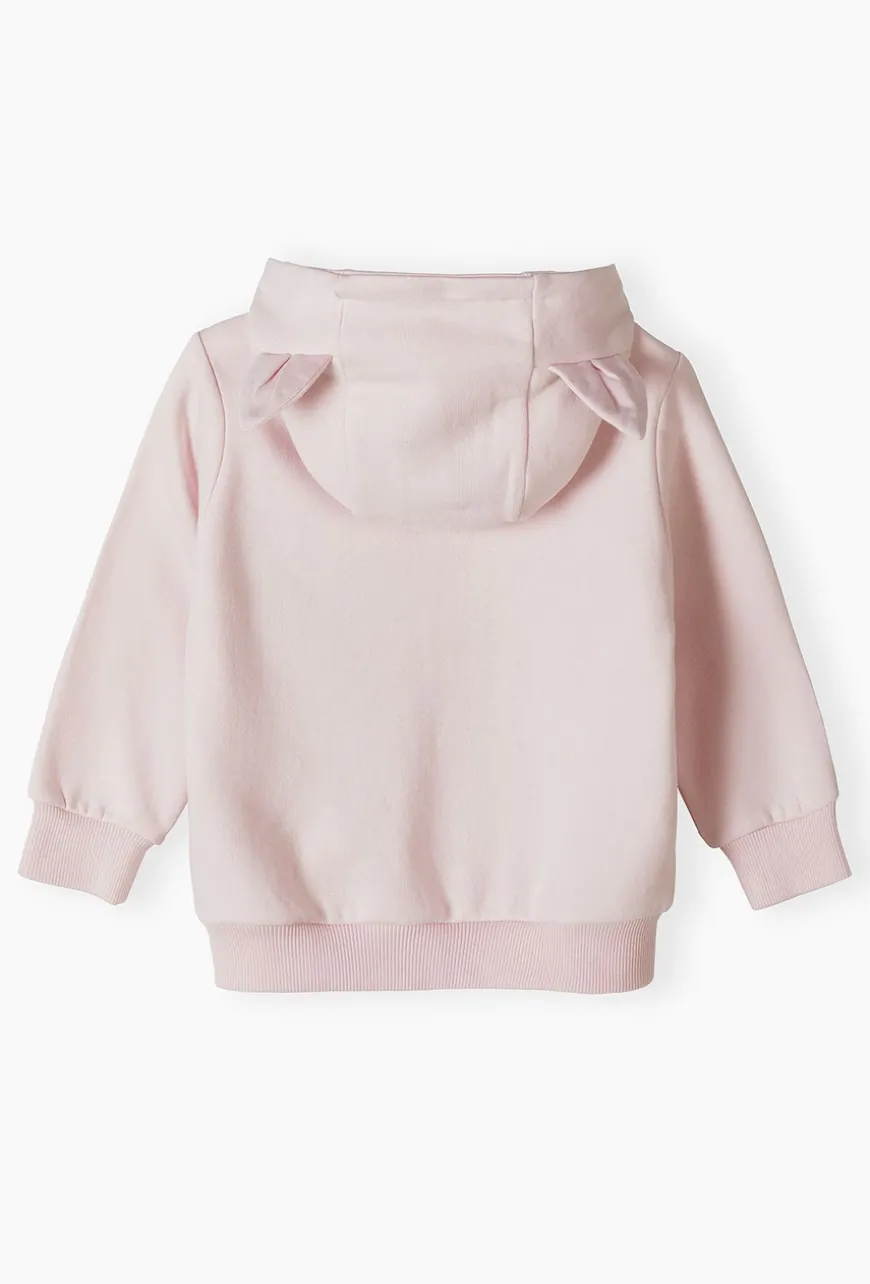 Bluza rozpinana z kapturem dla dziewczynki - 5.10.15.