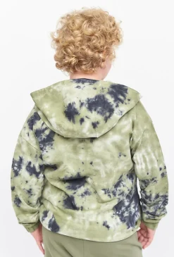 Bluza rozpinana z kapturem - kamuflage