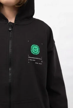 Bluza rozpinana z kapturem Pixel