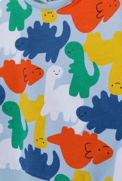 Bluza w dinozaury dla niemowlaka chłopca
