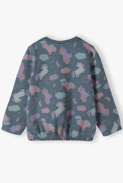 Bluza w jednorożce dla dziewczynki