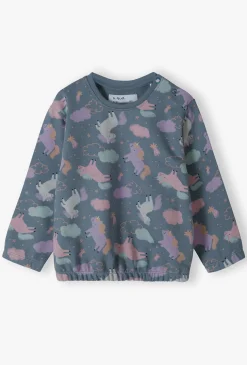 Bluza w jednorożce dla dziewczynki
