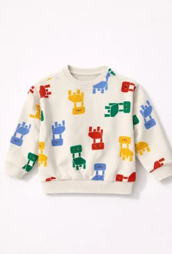 Bluza w kolorowe krzesełka