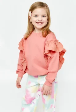 Bluza z dekoracyjnymi falbanami